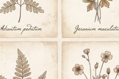 Erbario del Naturalista©, dettaglio, categoria Bestseller