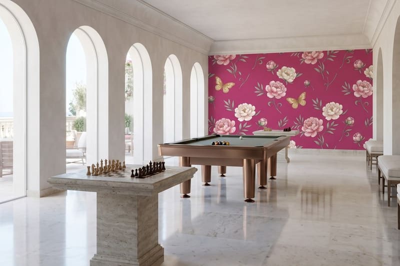 Carta da parati Volo di Canton© in una sala giochi d'albergo